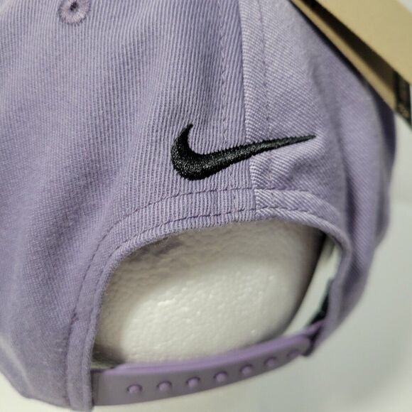 Nike Golf Hat Adult L/XL Structured Purple Snapback Adjustable Dri-Fit Retro Pro - Picture 15 of 16